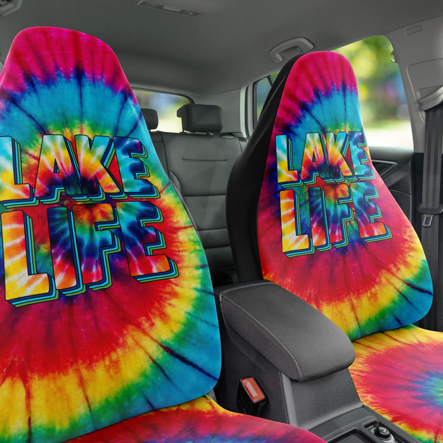 LAKE LIFE - Tie Dye Seat covers