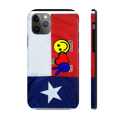 I-Phone Tough Case - Peace, Love & Happiness Texas Style