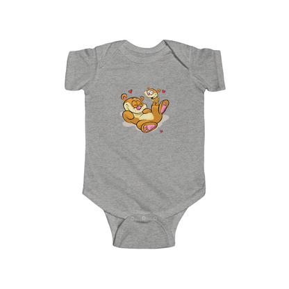 Momma Bear and Baby Cub - Infant Fine Jersey Bodysuit