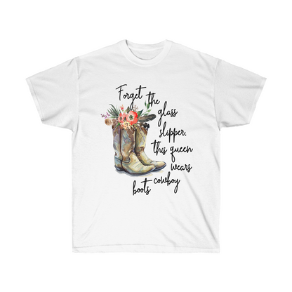 This Queen Wears Boots - Unisex Ultra Cotton Tee