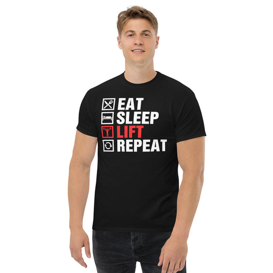 Eat, Sleep. Lift, Repeat (Gildan 5000)