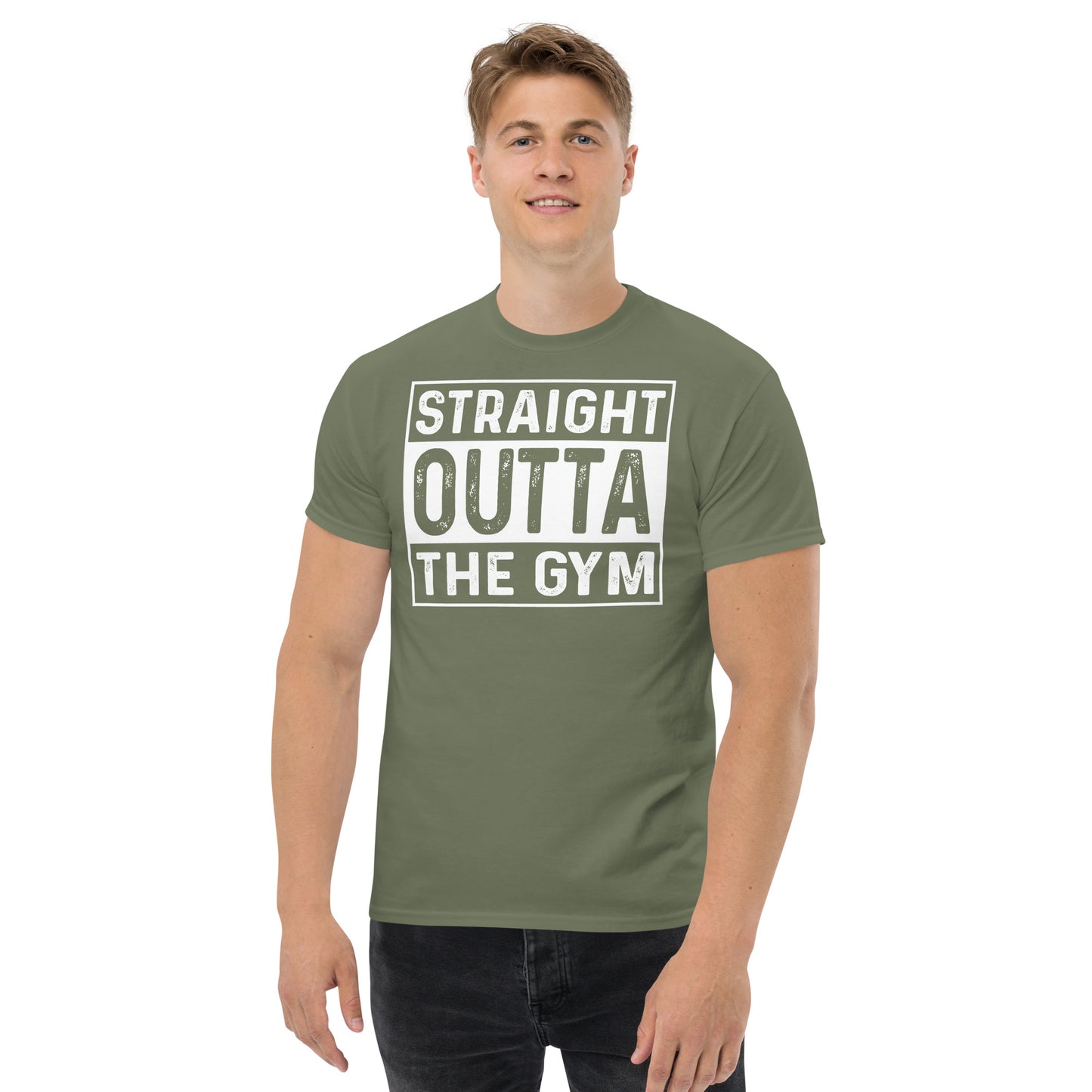 Straight Outta The Gym (Gildan 5000)