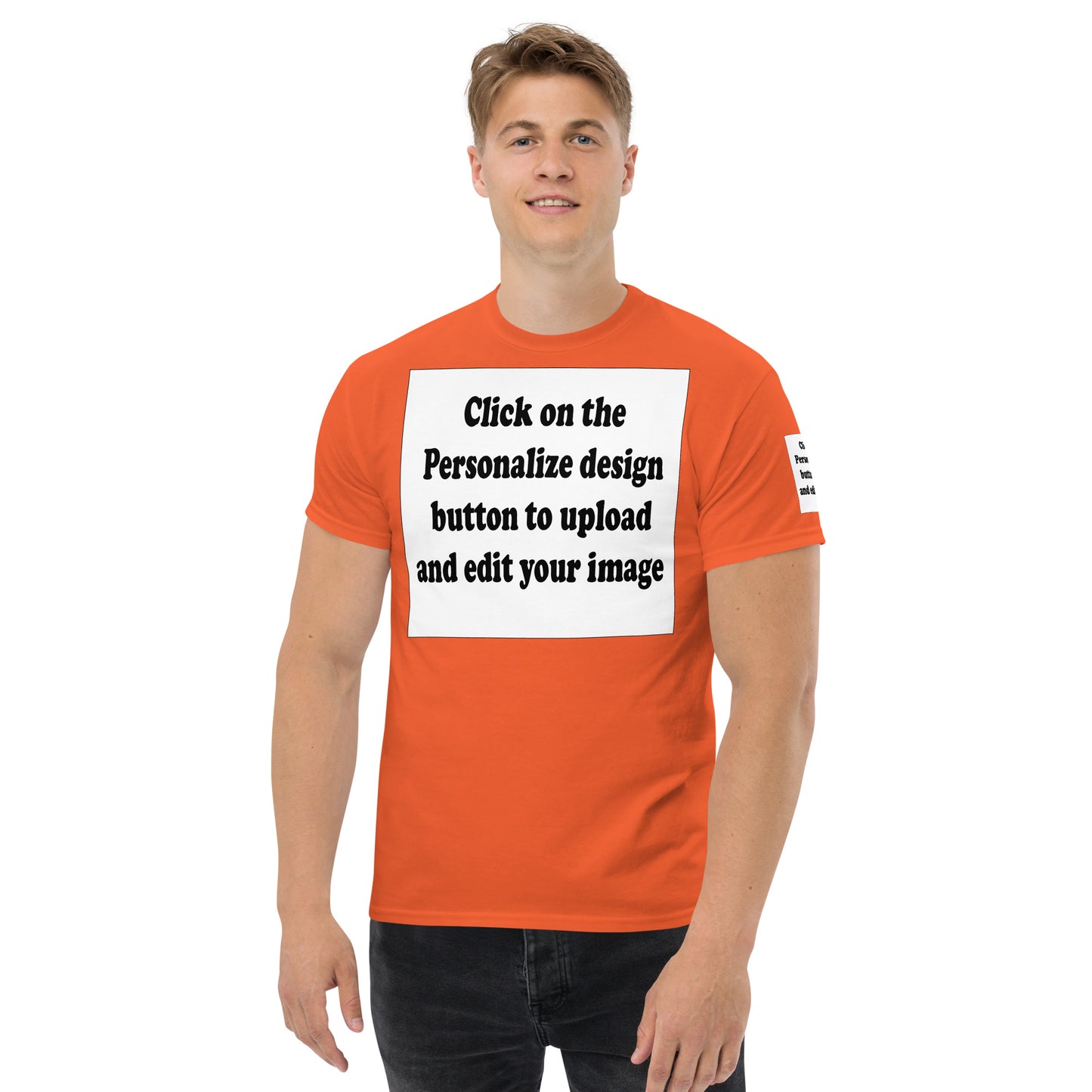 Create A Custom Personalized Multi Designed T-Shirt (Gildan 5000)
