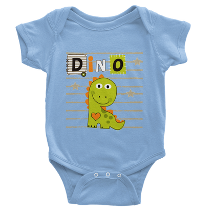 DINO Baby Short Sleeve Onesies