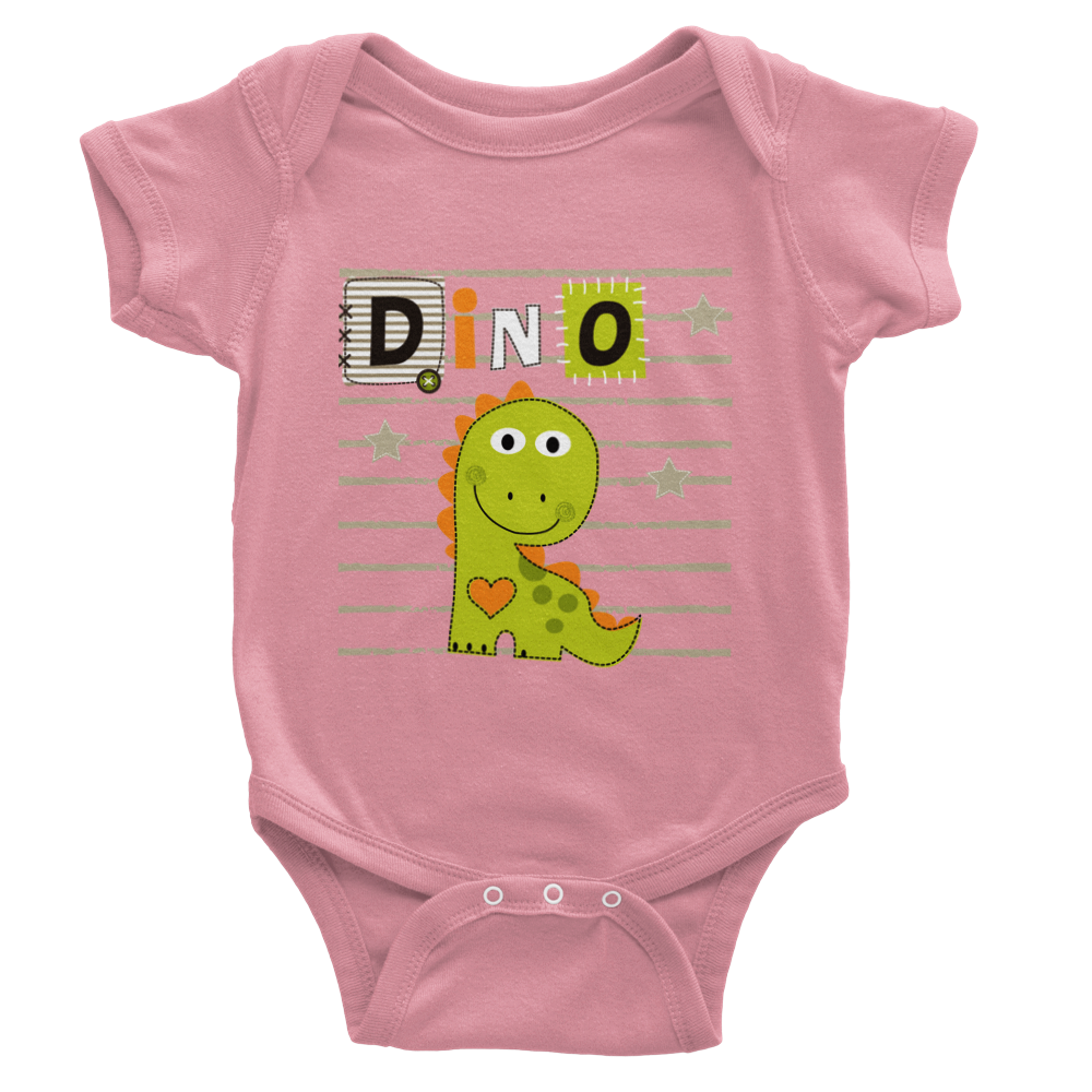 DINO Baby Short Sleeve Onesies