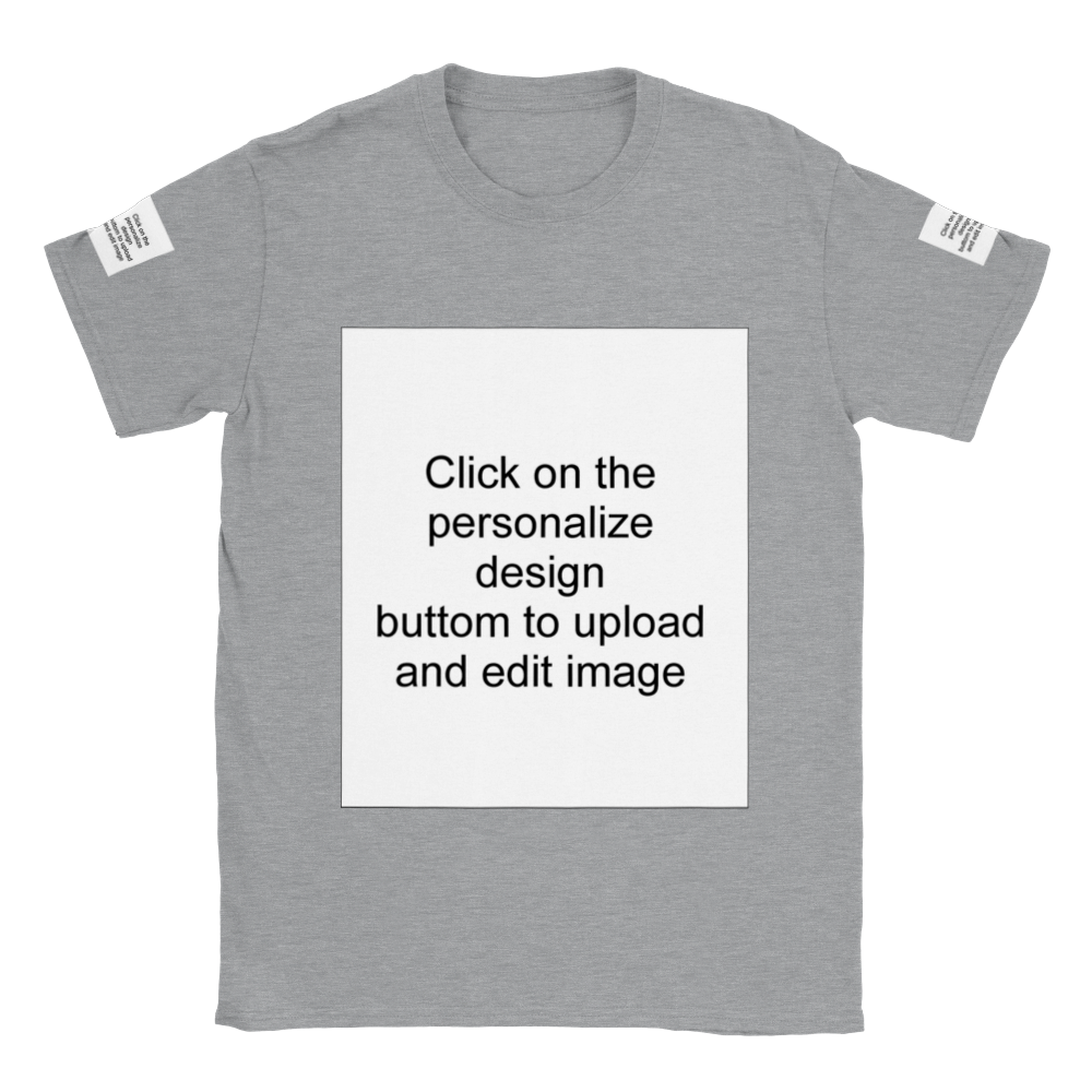Create A Personalized Multi-Designs Classic T-shirt