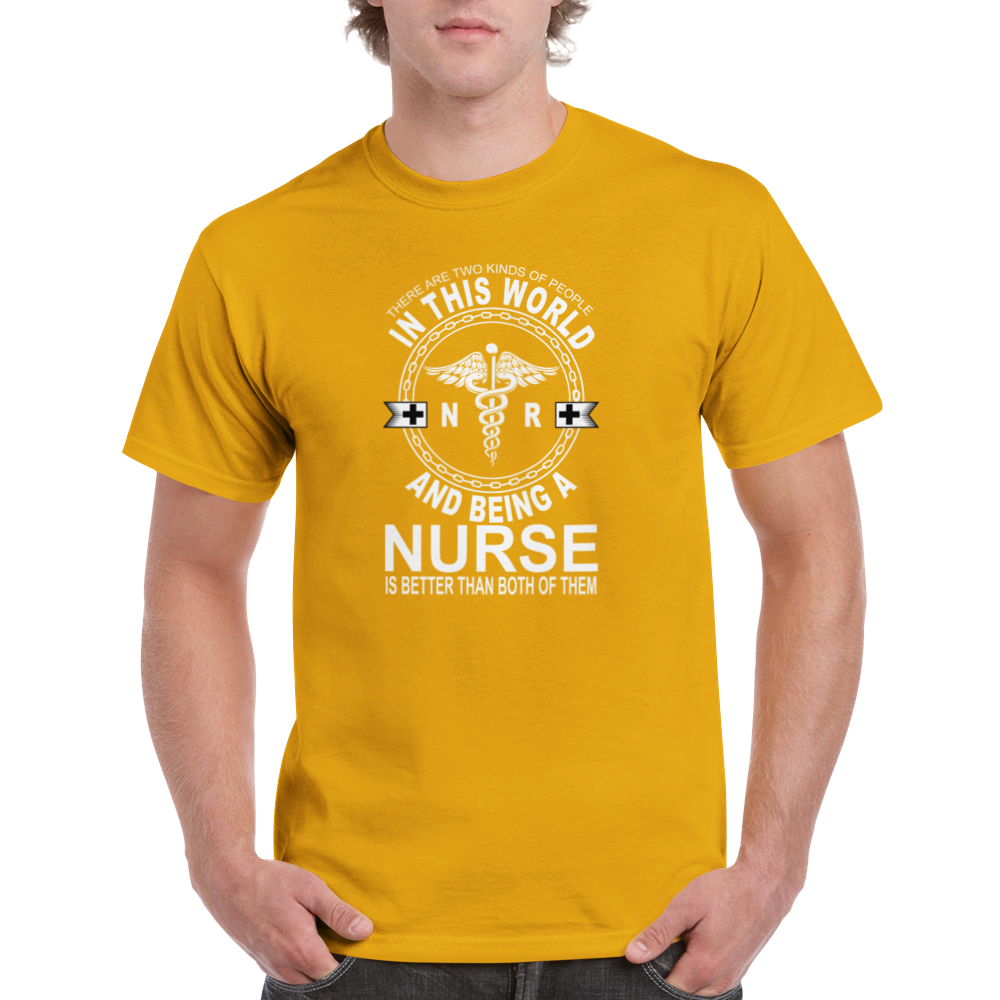 Better being a Nurse-Heavyweight Unisex Crewneck T-shirt