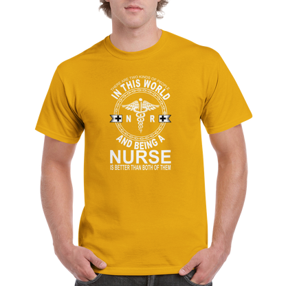 Better being a Nurse-Heavyweight Unisex Crewneck T-shirt