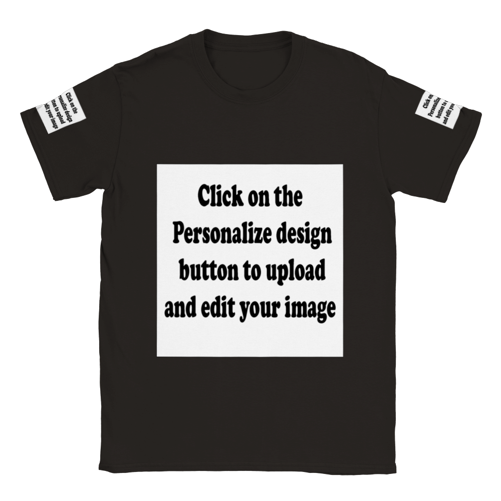 Create A Personalized Multi-Designs Classic T-shirt