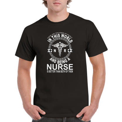 Better being a Nurse-Heavyweight Unisex Crewneck T-shirt