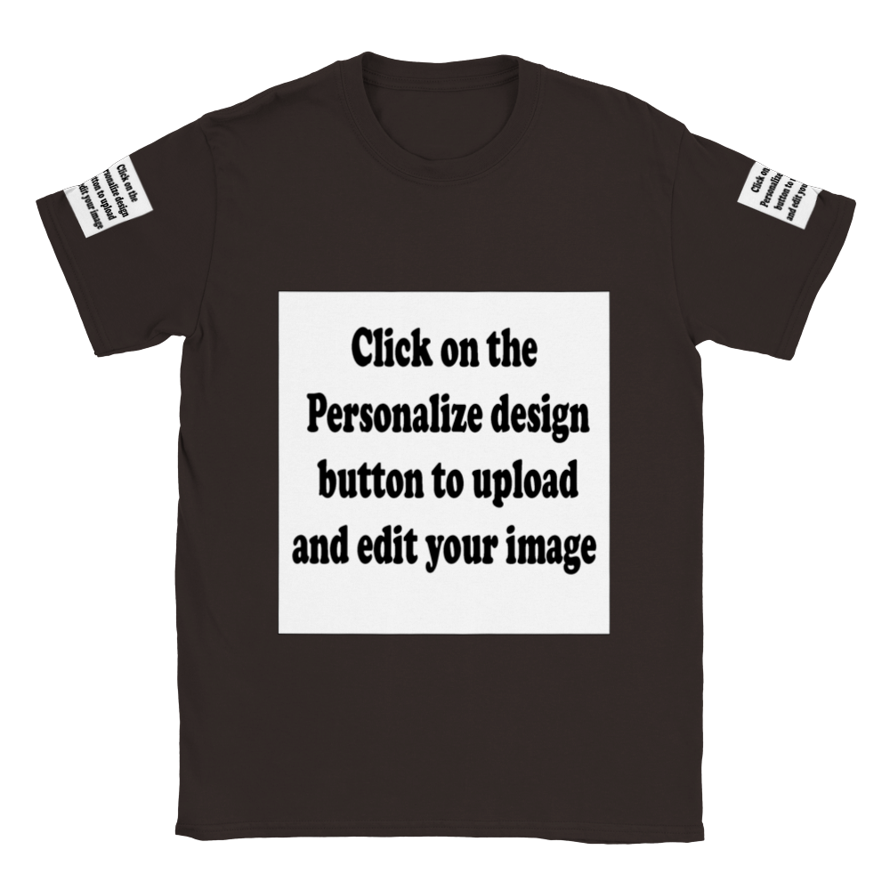 Create A Personalized Multi-Designs Classic T-shirt