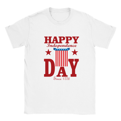 Happy Independence DAY flag shirt  -  Classic Kids Crewneck T-shirt