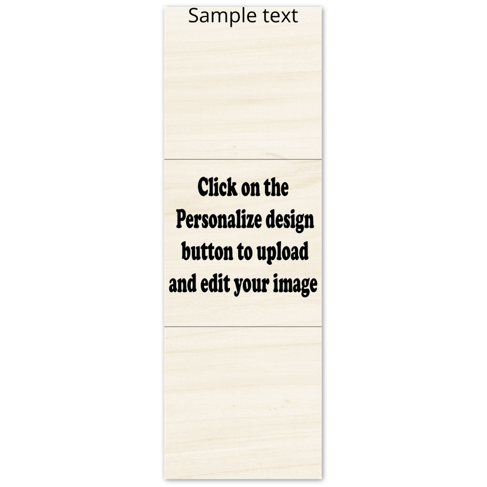 Customized Wood Prints (Upload Your Image / Logo)