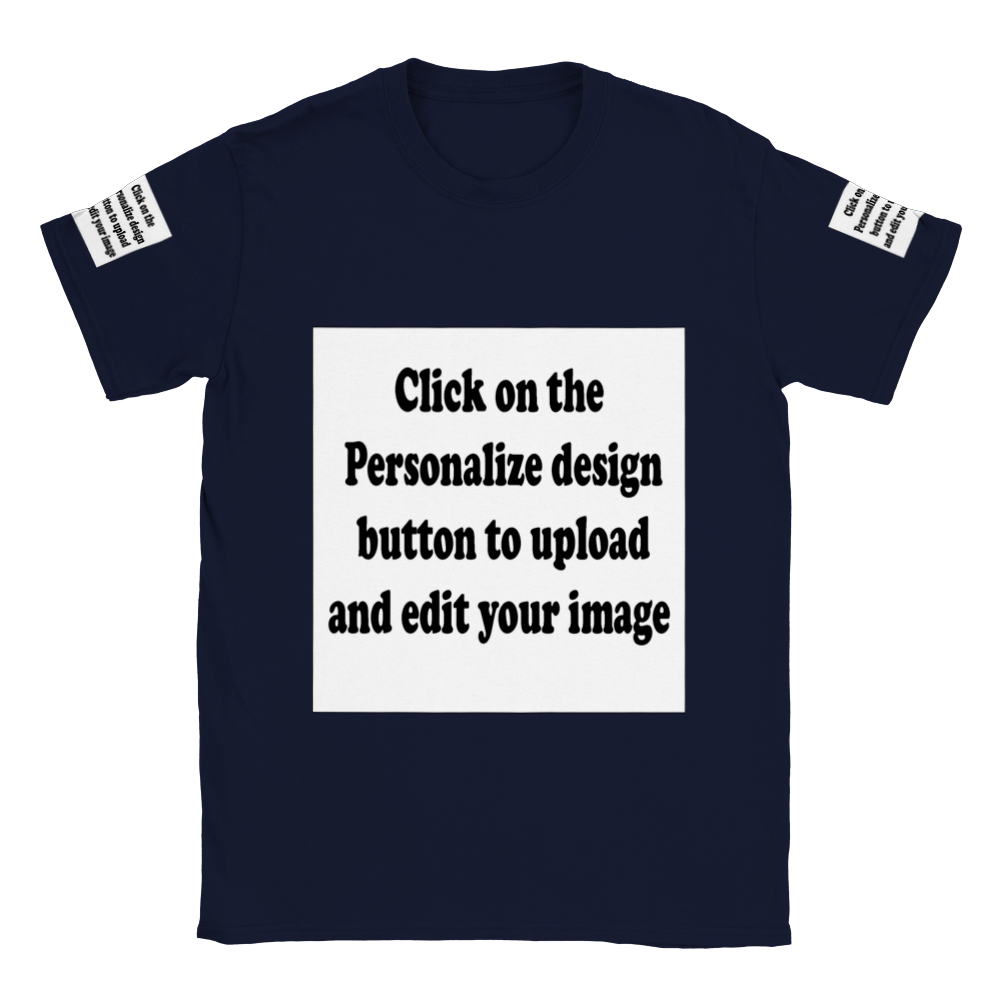 Create A Personalized Multi-Designs Classic T-shirt