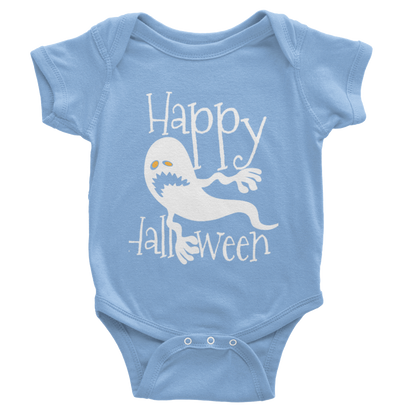 HAPPY HALLOWEEN - BOO GHOST ONESIES