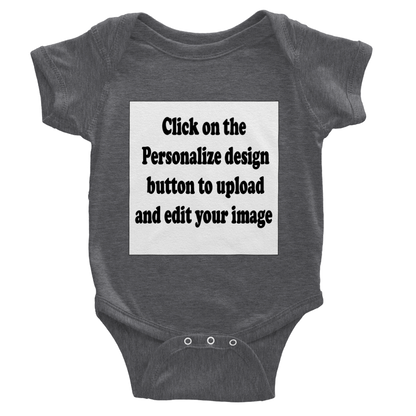 Create a Personalized Baby Onesies (Upload your image)