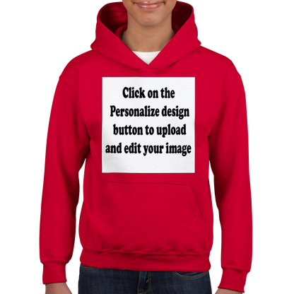 Create A Kids Custom Personalized Pullover Hoodie