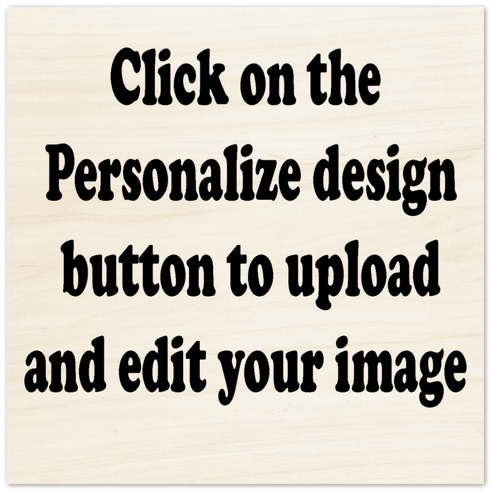 Customized Wood Prints (Upload Your Image / Logo)