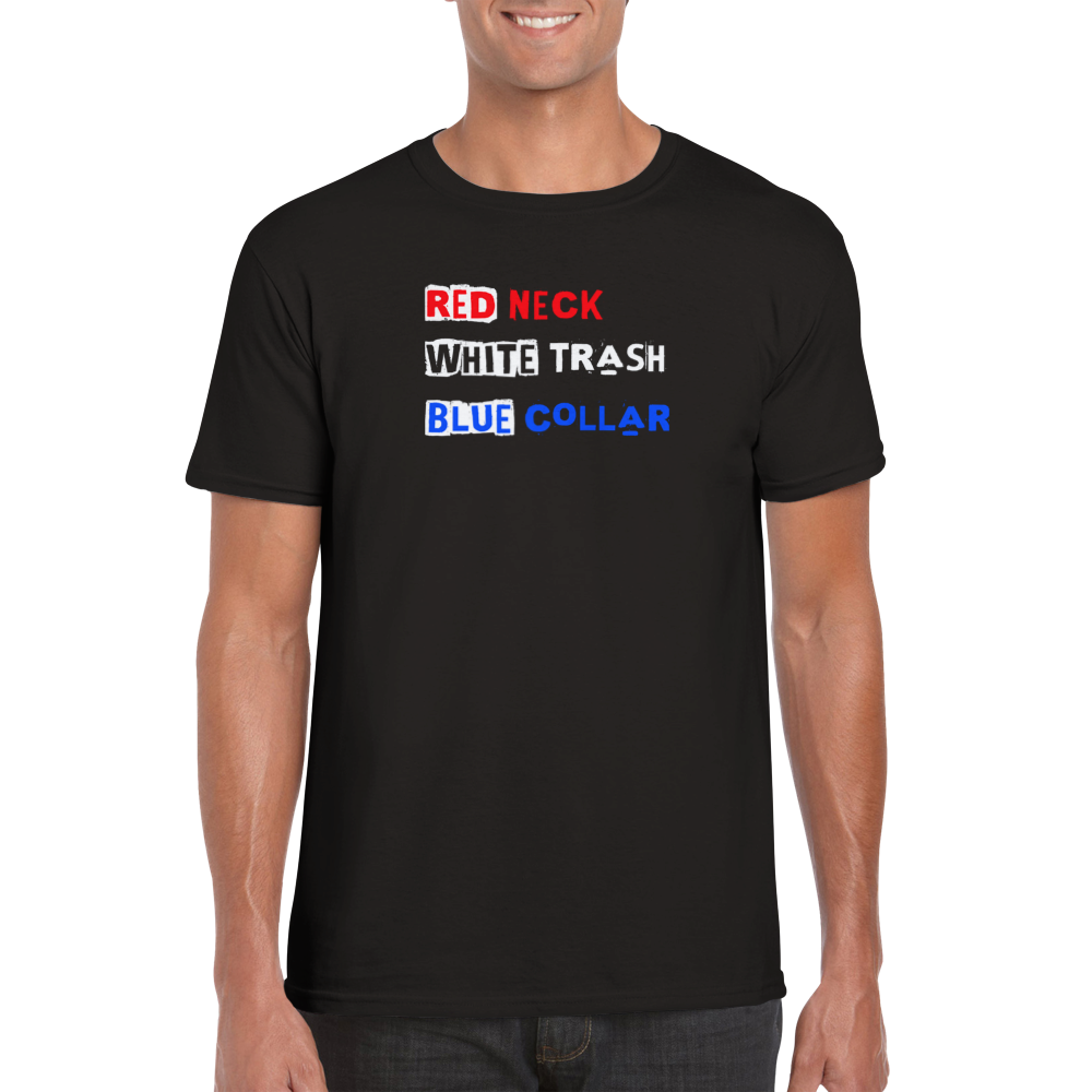 Red White Blue Fun Shirt - Classic Unisex Crewneck T-shirt