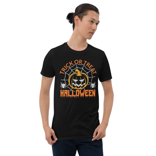 Trick or Treat Halloween Pumpkin (Gildan 64000) - Halloween Theme