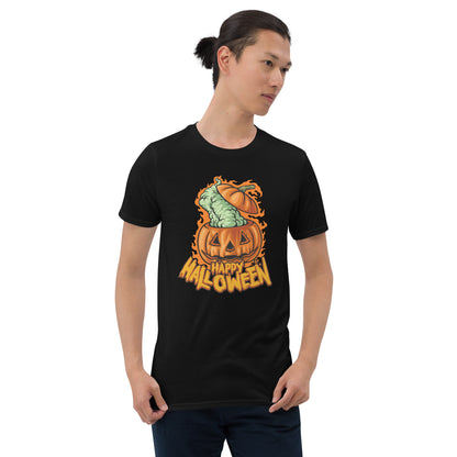 Happy Halloween Pumpkin (Gildan 64000) - Halloween Theme