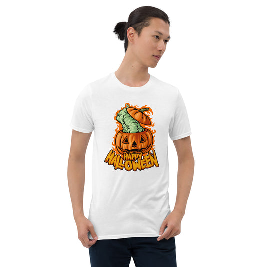 Happy Halloween Pumpkin (Gildan 64000) - Halloween Theme