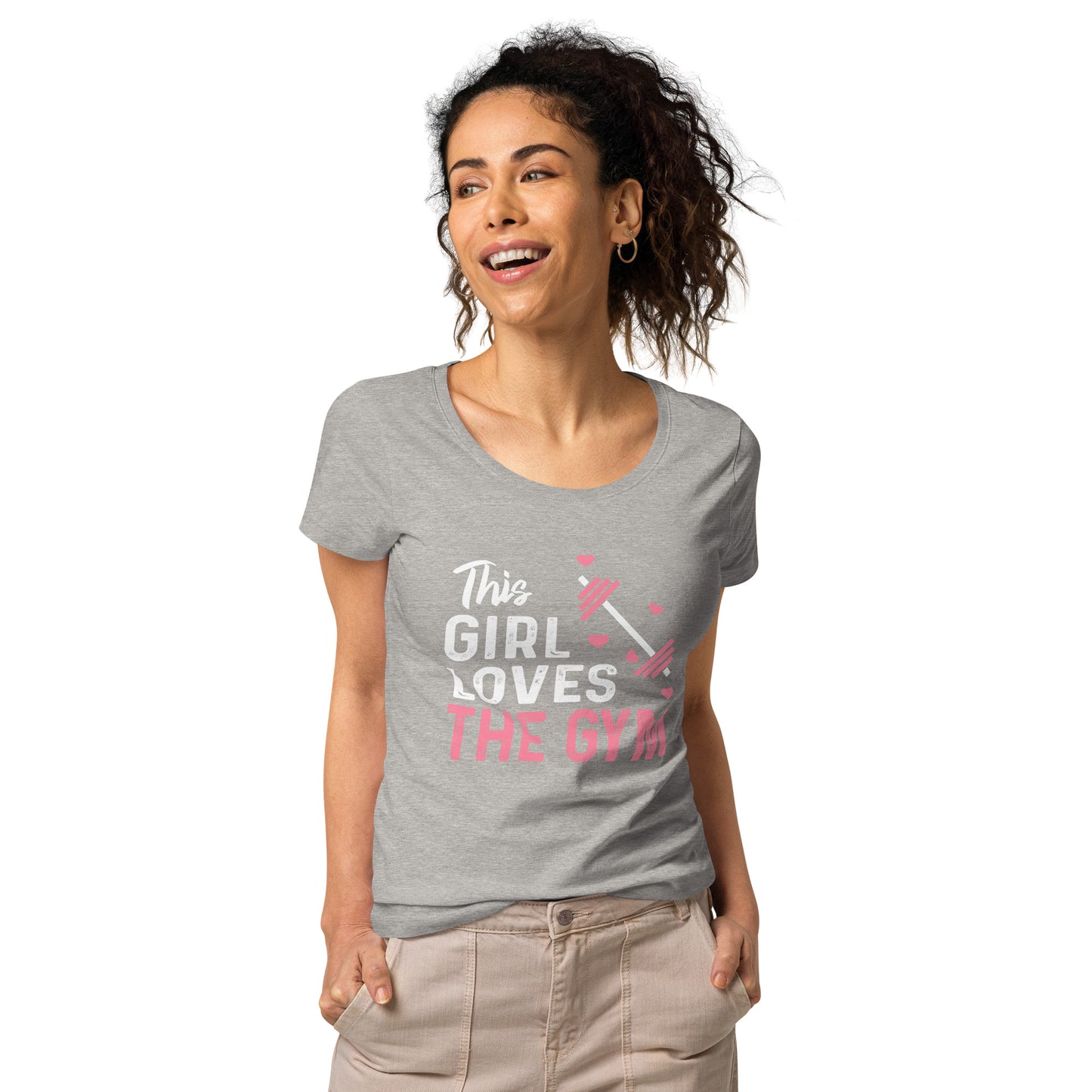 This Girl Loves the Gym - Women’s basic organic t-shirt