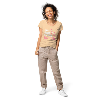 This Girl Loves the Gym - Women’s basic organic t-shirt