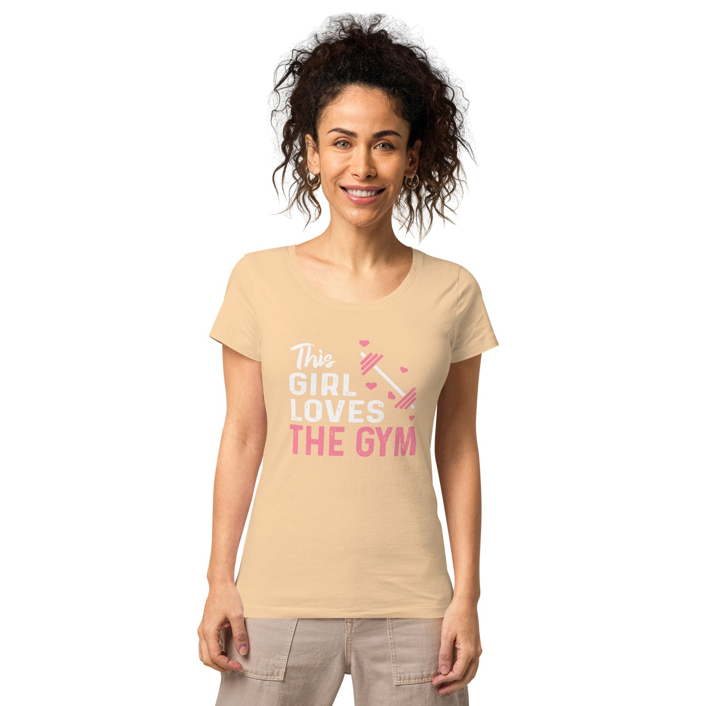 This Girl Loves the Gym - Women’s basic organic t-shirt