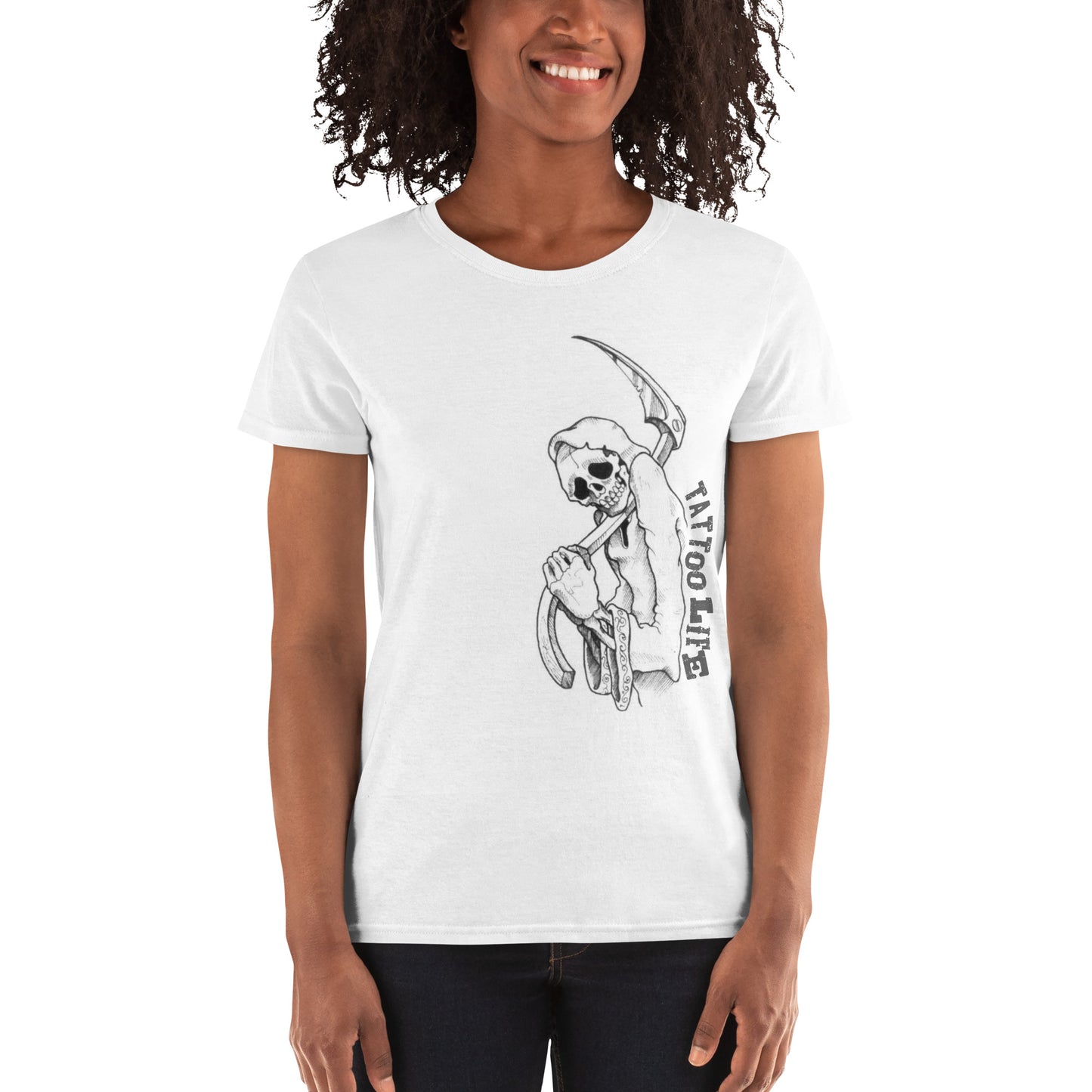 Women's short sleeve t-shirt (Gildan 5000L)