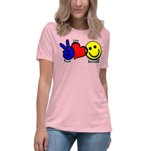 Peace Love and Happiness (Bella + Canvas 6400)