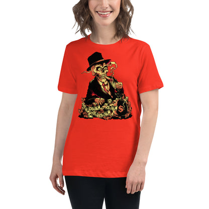 Smoking Skull Shirt (Bella + Canvas)