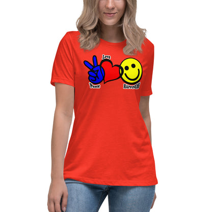 Peace Love and Happiness (Bella + Canvas 6400)