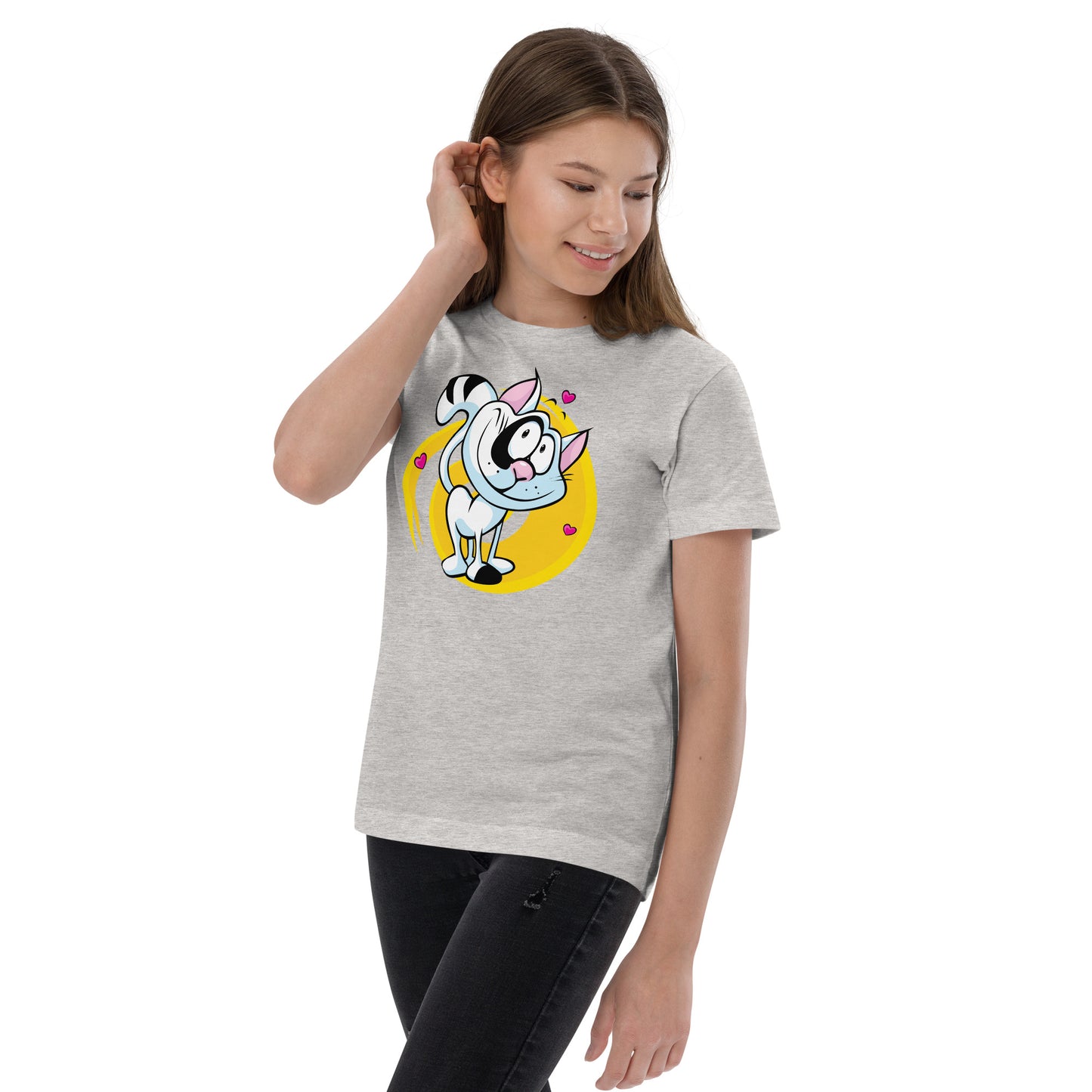 Baby Cat Love (Youth Jersey T-Shirt)