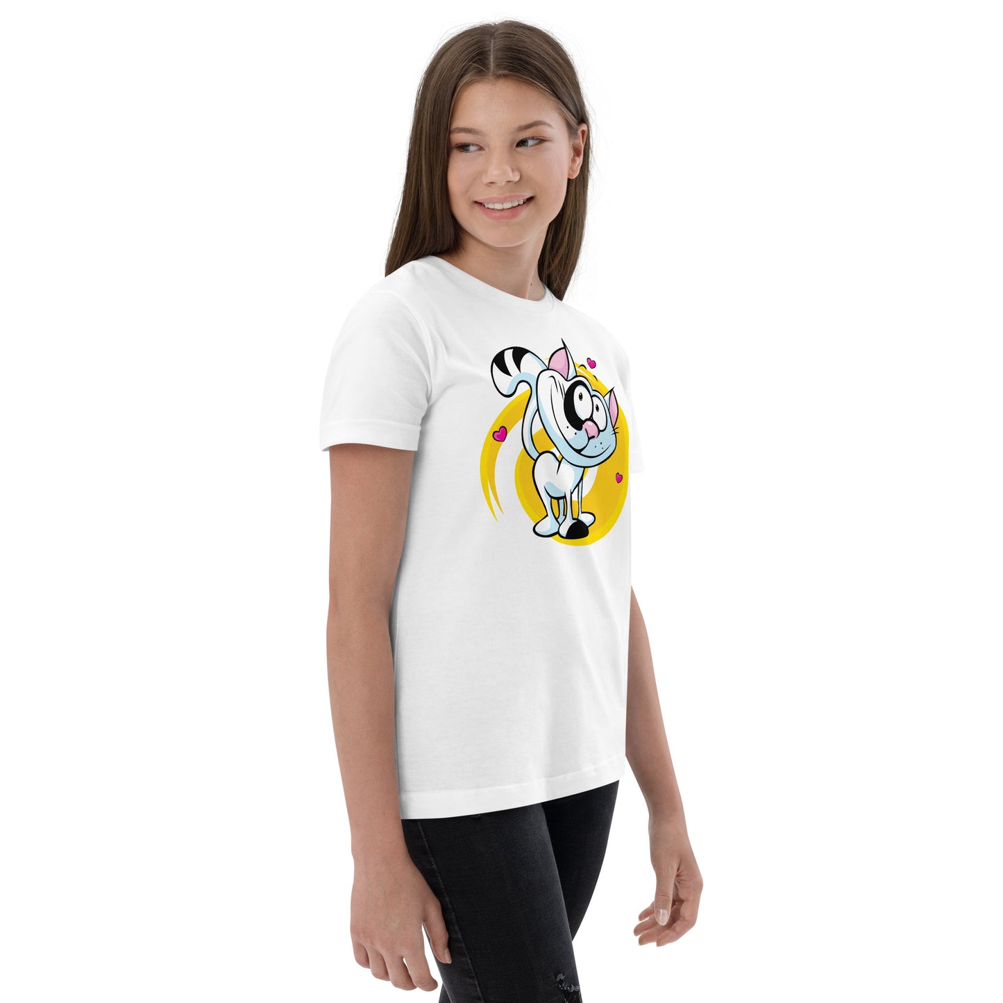 Baby Cat Love (Youth Jersey T-Shirt)